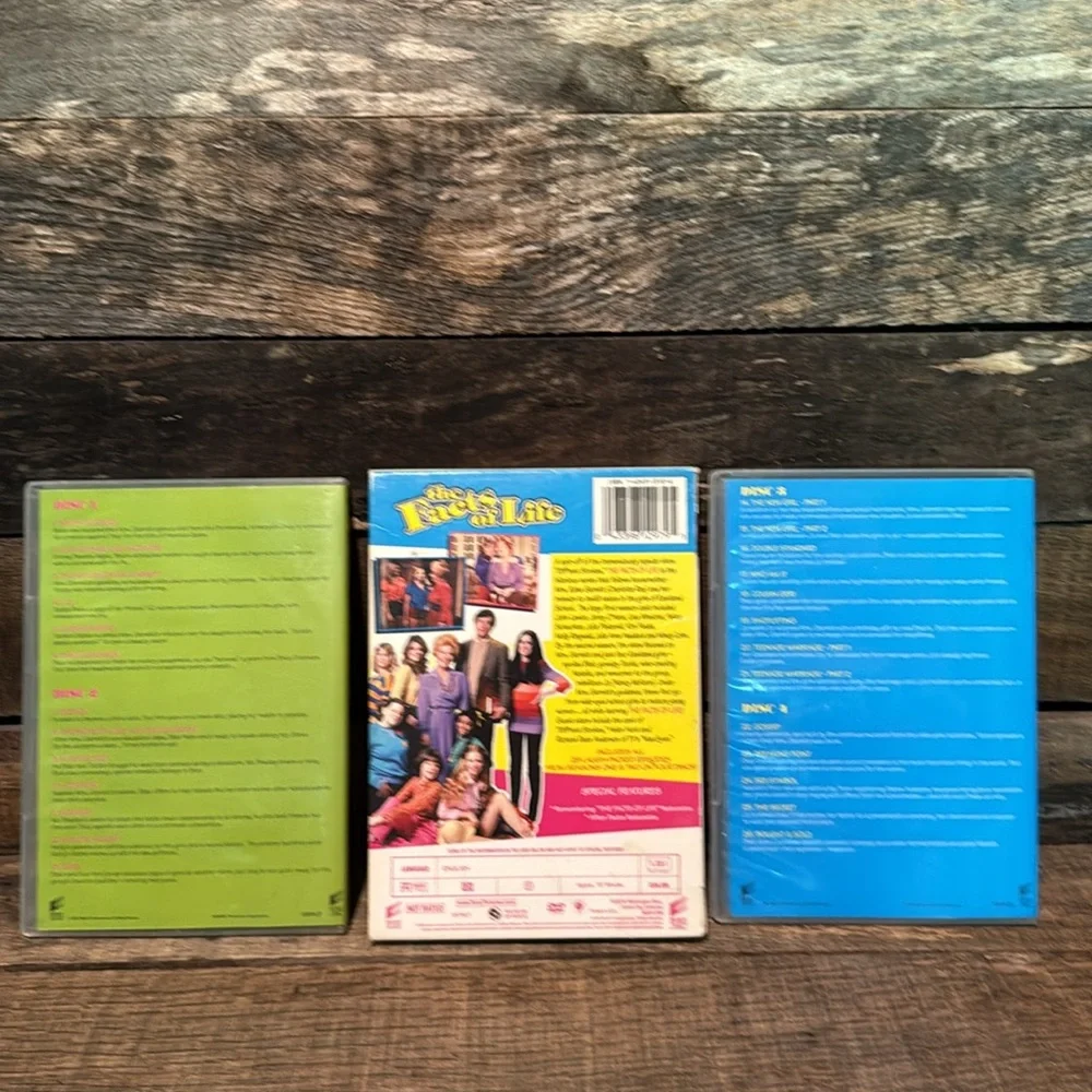 💰BOGO FREE Facts of Life Seasons 1&2 DVD Set